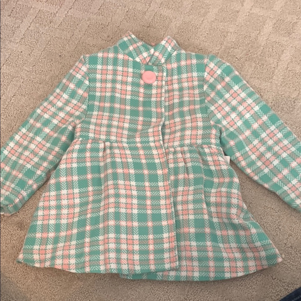 NWT TBBC Beaufort Bonnet Penelope Peacoat Putney Plaid Size 2T